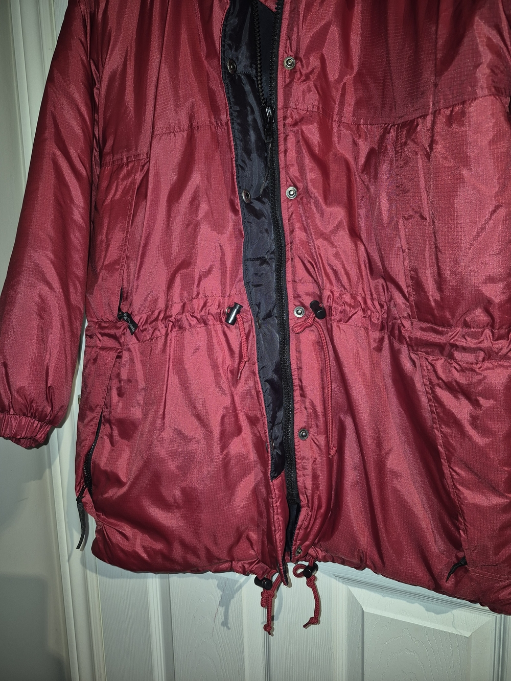 Vintage Red Parka Jacket - Picture 3 of 8